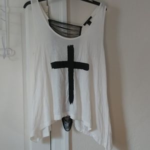 Forever 21 cross tank top